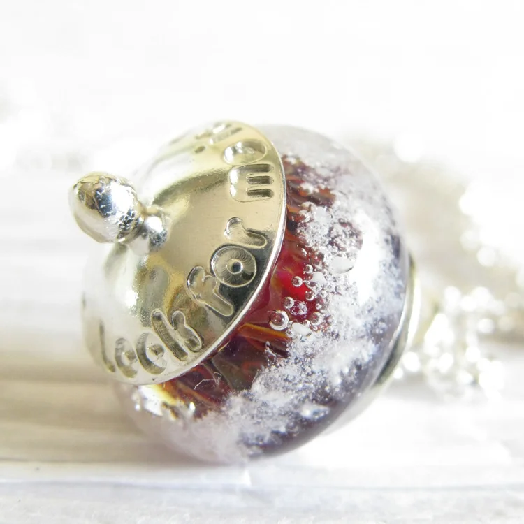 Glass 2025 remembrance necklace